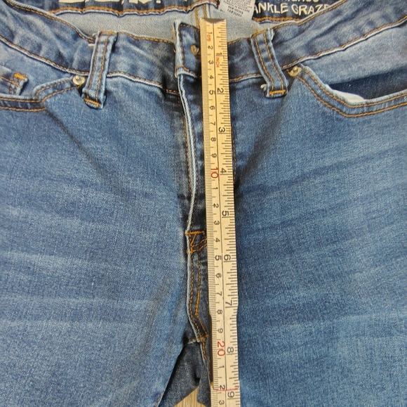 S.O.N.G Classic Blue Skinny Jeans/Grazers - Picture 4 of 5